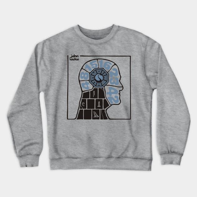 Push The Button Crewneck Sweatshirt by Byway Design